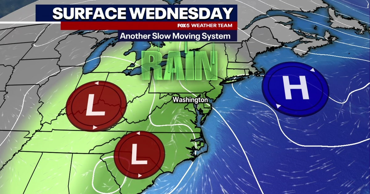 DC weather: Heavy rain, thunderstorms expected to soak DMV Wednesday ...