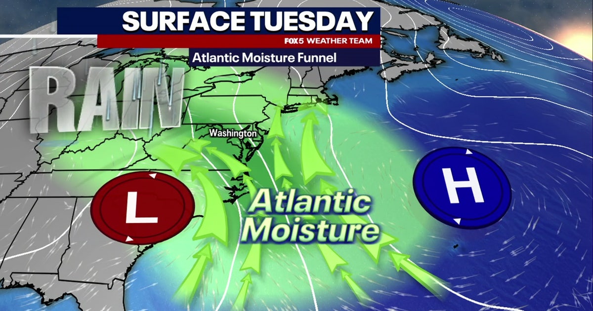 DC region Flood Watch issued Tuesday amid showers, thunderstorms | FOX 5 DC