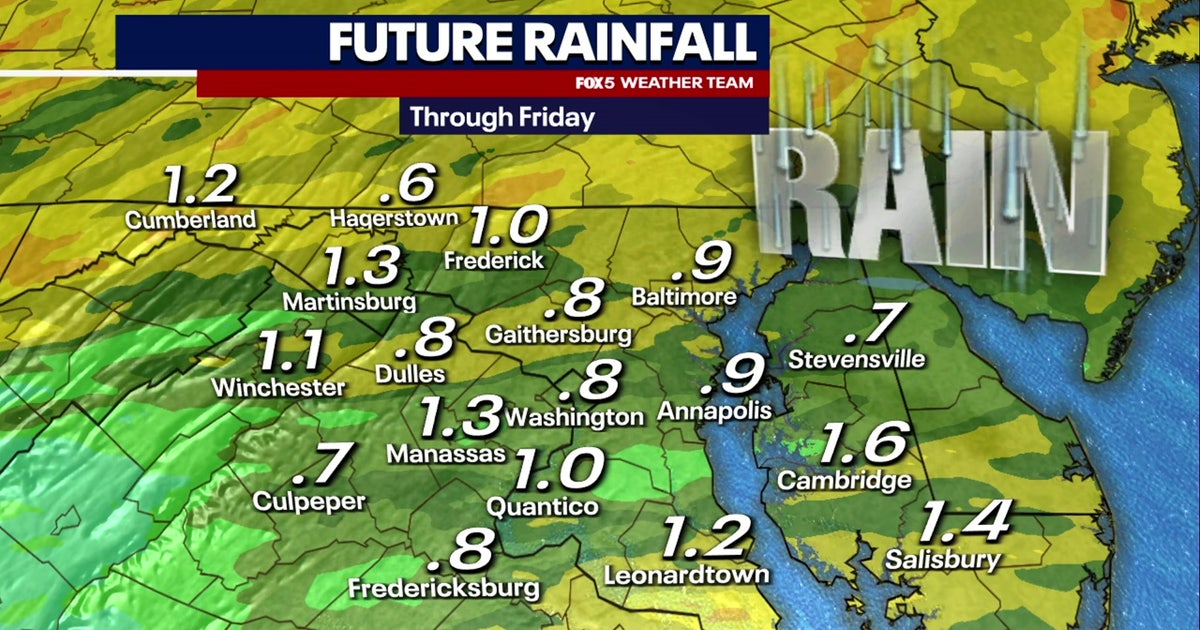 DC weather: Rainy midweek ahead of dry, sunny Memorial Day weekend ...