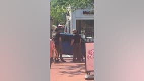 Law enforcement spotted in DC days after visits to restaurants in the area