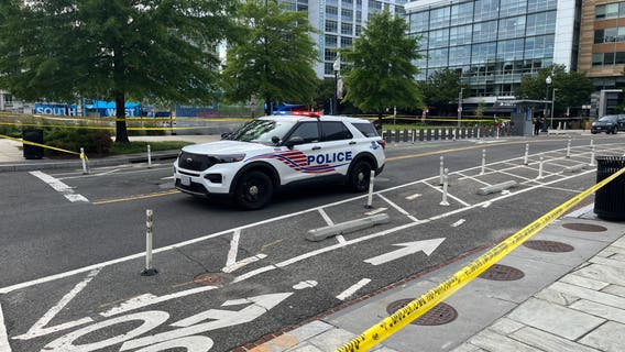 Police searching for 3 suspects after man shot in Southwest DC