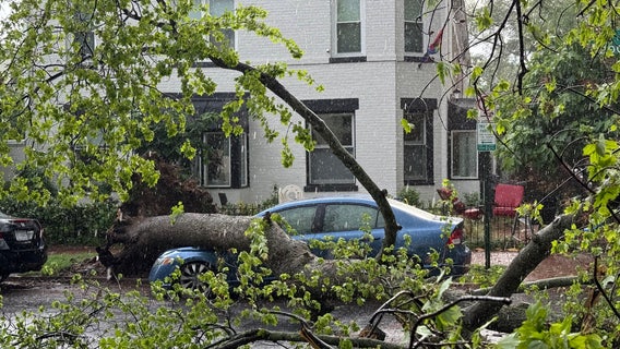 2 killed in separate incidents in Virginia after severe storms swept through region