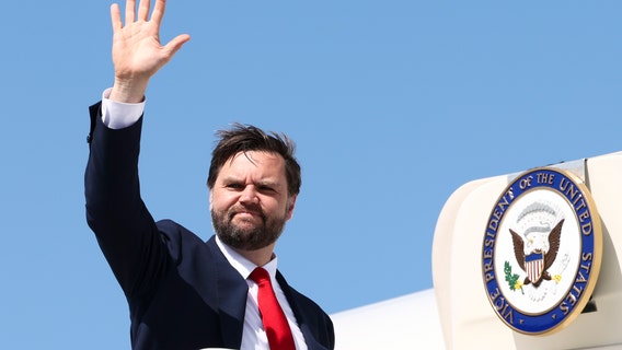 Vance says he's 'fine' with AI image of Trump as pope