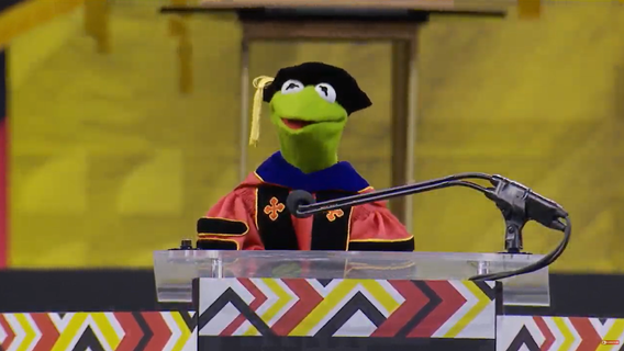 WATCH: Kermit the Frog speaks at University of Maryland commencement ceremony