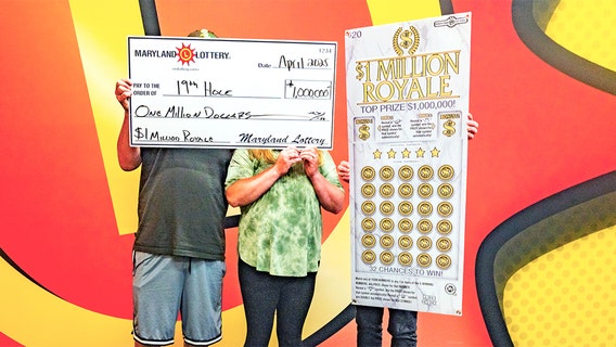 Maryland golfer wins $1 million on lottery scratch-off