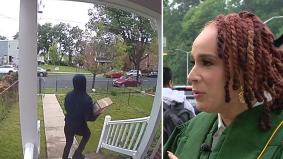 Porch pirate steals George Mason graduate’s cap and gown day before commencement ceremony