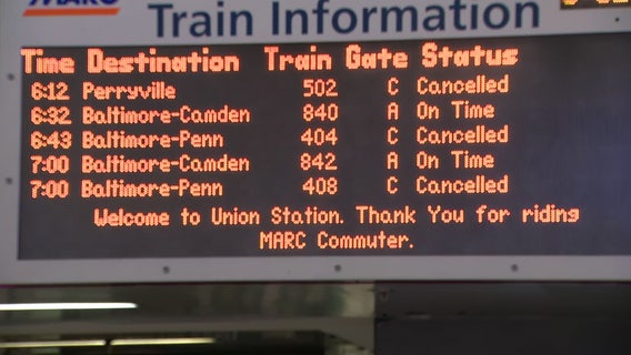 Baltimore fire disrupts rail service, causing major delays across DC region