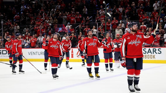 Washington Capitals eliminated as Hurricanes advance in NHL playoffs