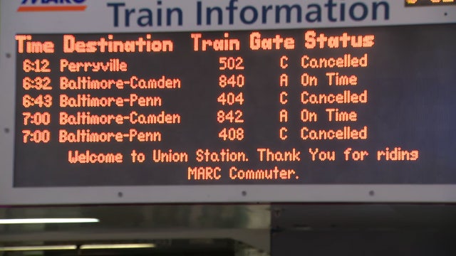 Baltimore fire disrupts rail service, causing major delays across DC region