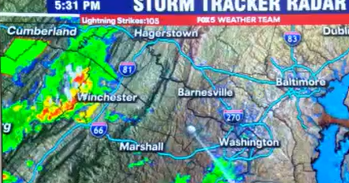 Severe weather threat, flash flood concerns across DMV | FOX 5 DC