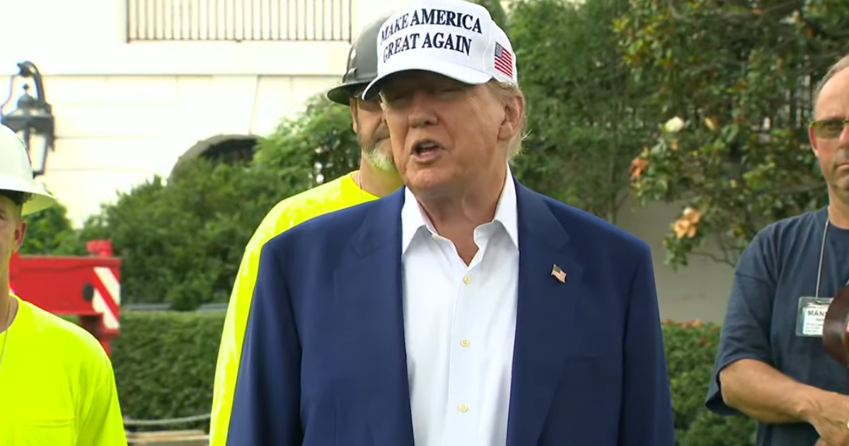 Construction begins on Trump's plan to pave over Rose Garden grass, add ...