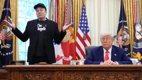 Musk says 'Trump is in the Epstein files' as public feud escalates