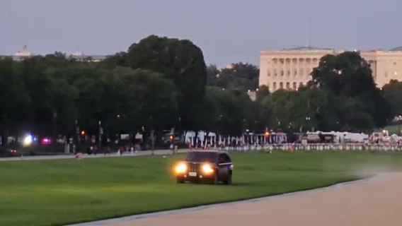 Video shows driver speeding on National Mall in DC