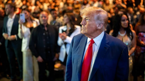 Trump visits Fort Bragg amid criticism over military deployment in response to immigration protests