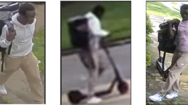 Porch pirate on e-scooter strikes twice in Fairfax County