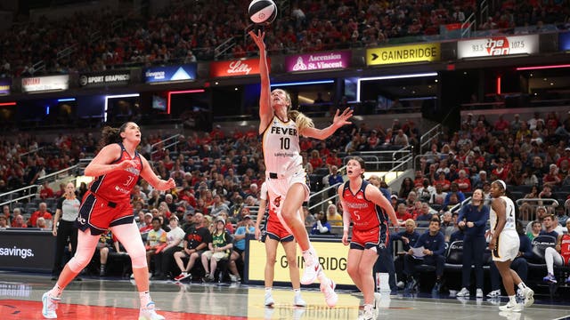 Washington Mystics vs. Indiana Fever, team falls short despite Caitlin Clark's injury