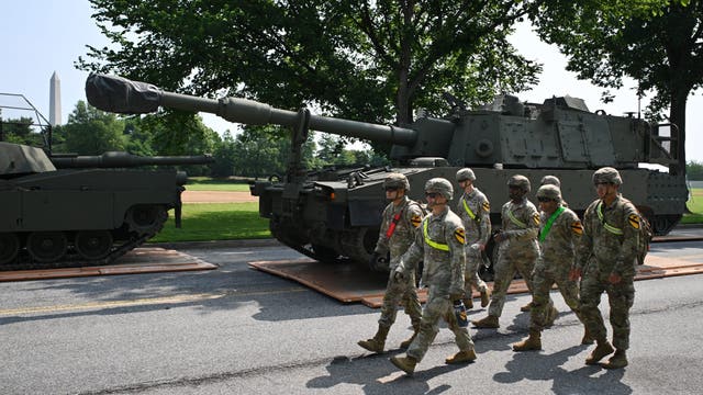 How to watch the military parade for the Army's 250th birthday