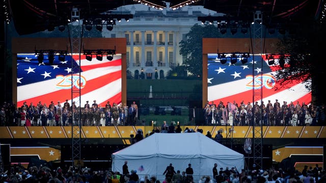 WATCH: Army 250th anniversary celebration in Washington DC