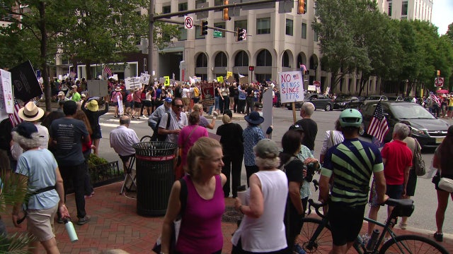 ‘No Kings’ demonstrations sweep DC region and cities nationwide