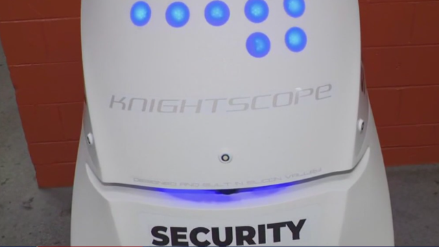 Montgomery County testing use of security robot to monitor parking garage