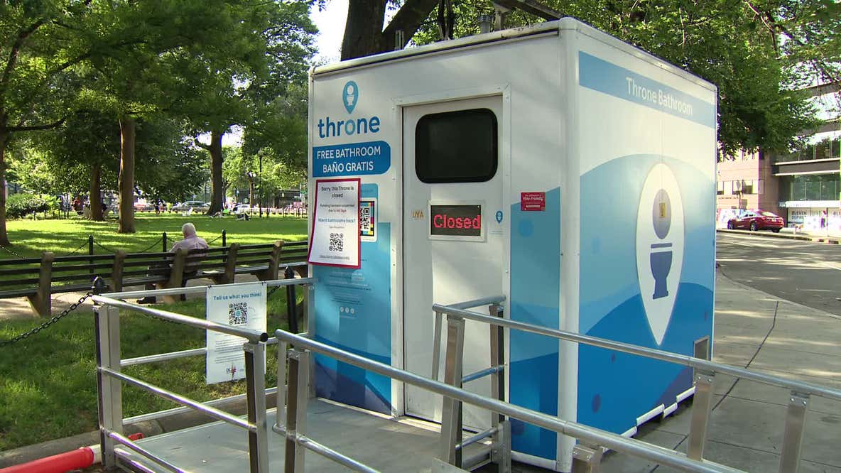 DC’s public toilets to reopen amid funding uncertainty