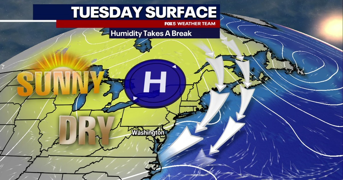 Humidity Dc DC weather: Brief break from heat, humidity before weekend temperatures ...