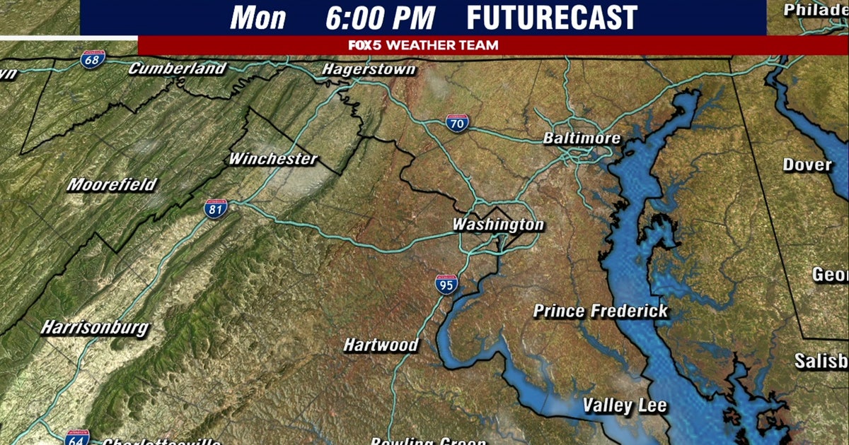DC weather: Will DMV see more rain and storms Monday? | FOX 5 DC