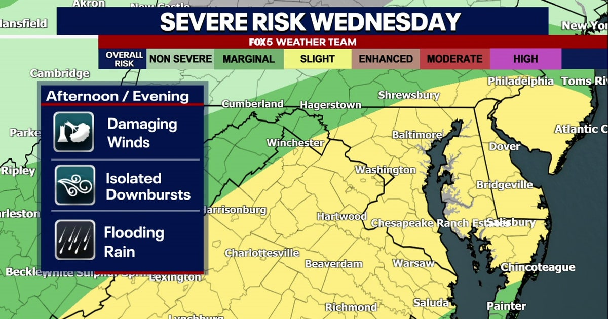 Severe Weather: Storms, high winds hit DC, Maryland, Virginia | FOX 5 DC