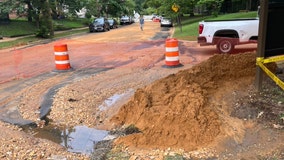 Raw sewage spill containments street, opens sinkhole in DC