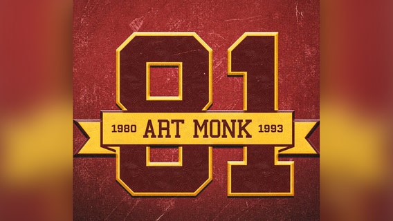 Washington Commanders to retire Art Monk’s No. 81 jersey this November