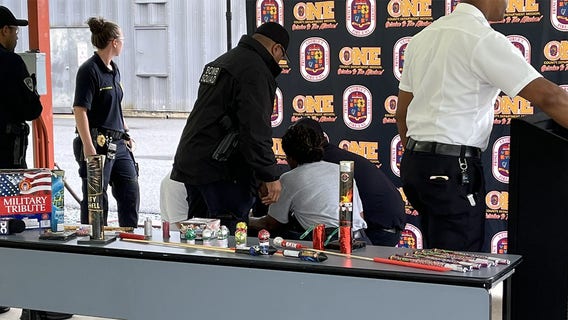 Newly appointed Prince George’s County fire chief collapses during fireworks safety demo