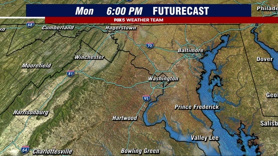 DC weather: Will DMV see more rain and storms Monday?