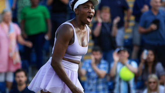 Venus Williams makes long-awaited return to the court at Mubadala Citi DC Open