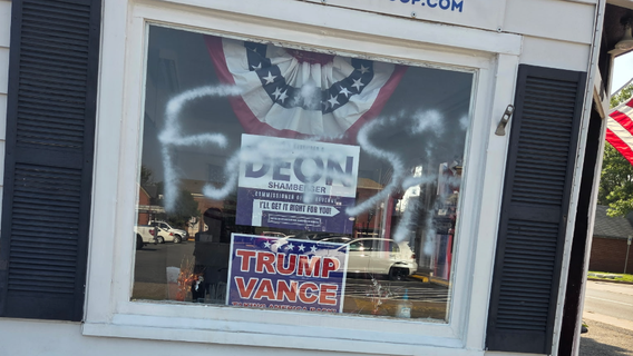 Mannassas GOP Headquarters vandalized on Fourth of July