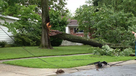 Another round of severe storms pounds DC region
