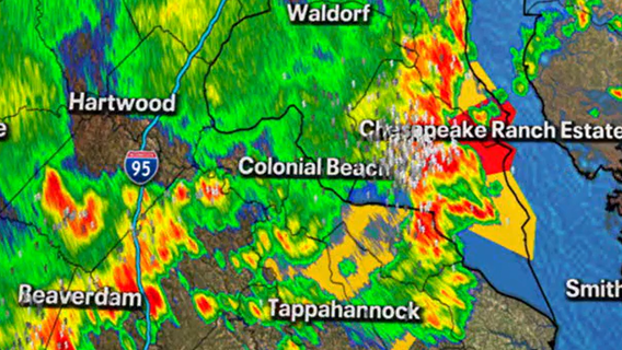 DC, Maryland, Virginia weather: Severe thunderstorms slam region