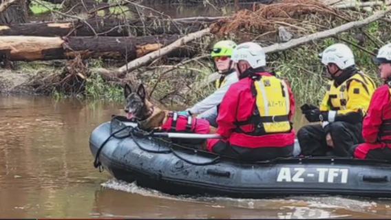 Virginia Task Force 1 Urban Search and Rescue team returns from Texas
