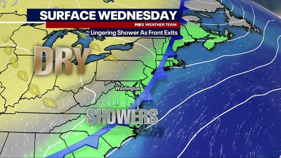 Storms expected to clear Wednesday bringing drier weather ahead of July Fourth holiday