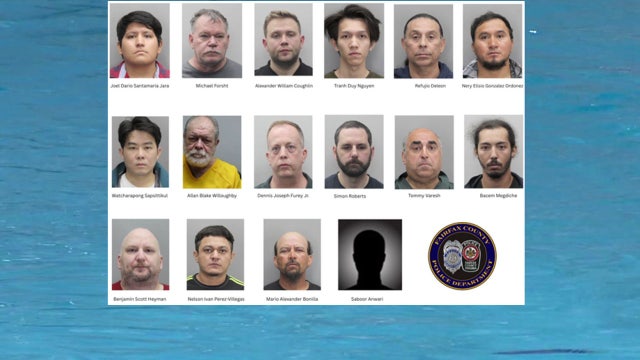 16 arrested in Fairfax County online predator sting: police