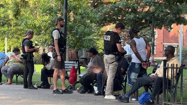 Four arrested in DC for public weed consumption, open containers