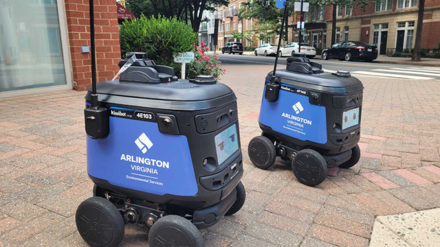 Mini robots are making their way to DC, Maryland & Virginia sidewalks