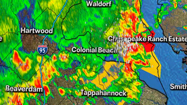 DC, Maryland, Virginia weather: Severe thunderstorms slam region