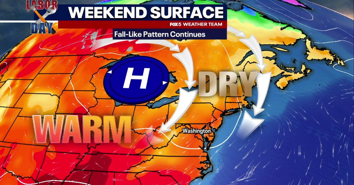 Labor Day Weekend Forecast: Sunny, warm and dry across DC region | FOX 5 DC
