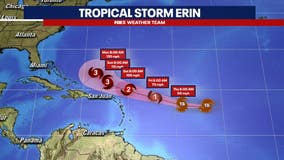 Tropical Storm Erin forecasted to become a major hurricane. Will it hit the DC area?