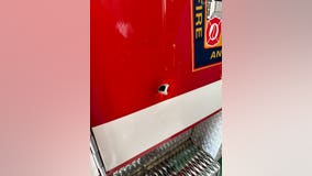 DC fire truck hit by gunfire in Northeast