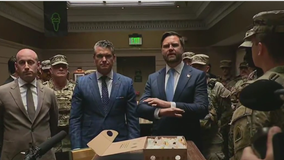 VP Vance confronted by protestors at Union Station as tensions over DC federal takeover grow