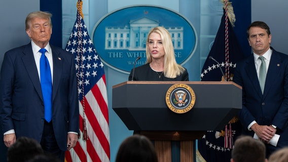 Bondi: Over 1,300 arrests since start of Trump’s DC federal crackdown