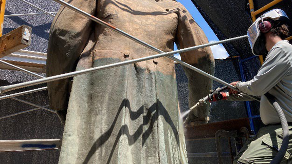 Confederate statue to be reinstalled in DC, National Park Service says