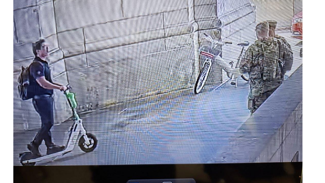 Man on scooter spits on 2 National Guard members in Washington DC: FBI says