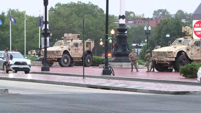 National Guard expands patrols to DC Metro stations amid crime crackdown